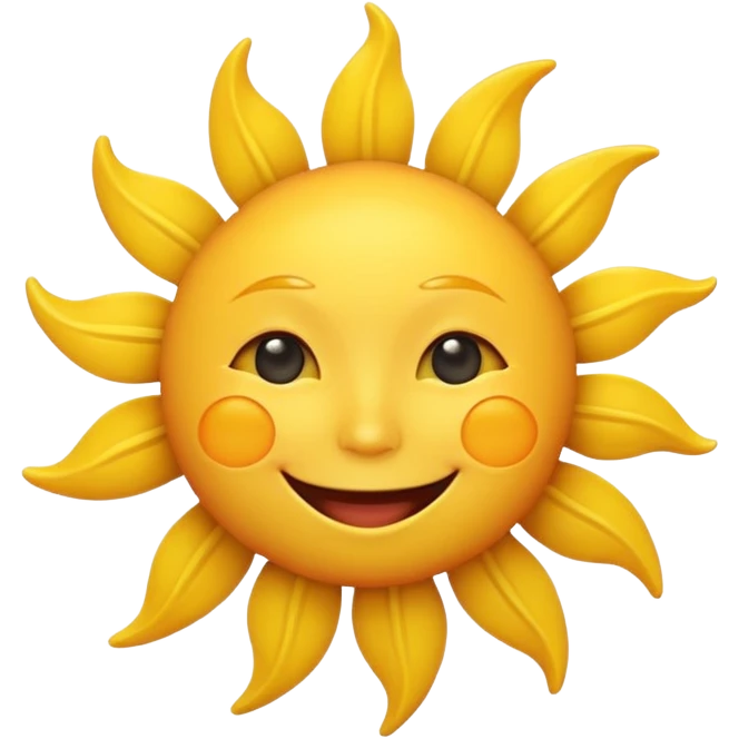 Taiwan with smiling sun emoji