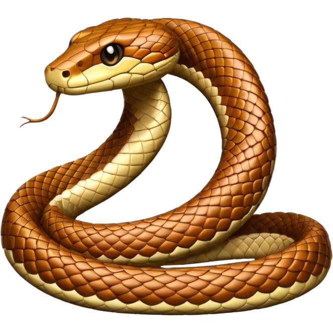 Bonnet snake emoji