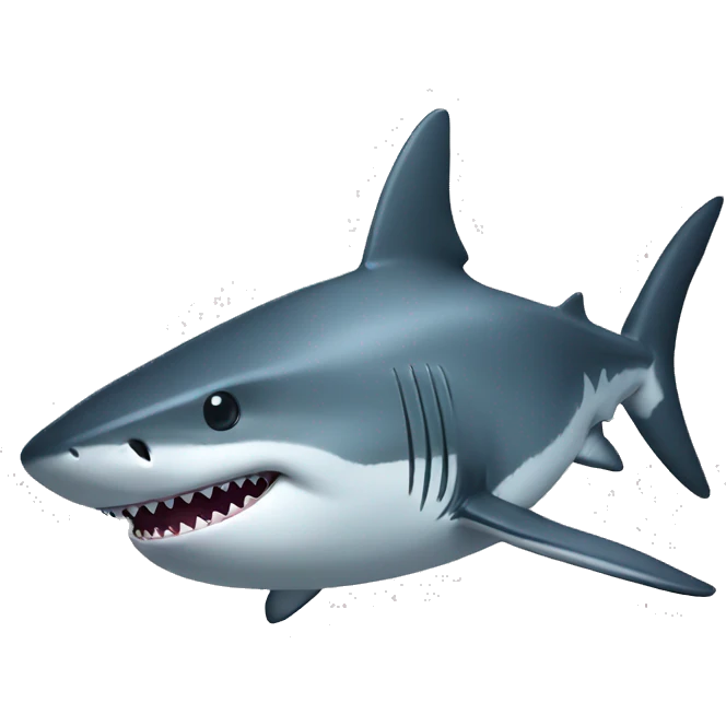 Shark emoji