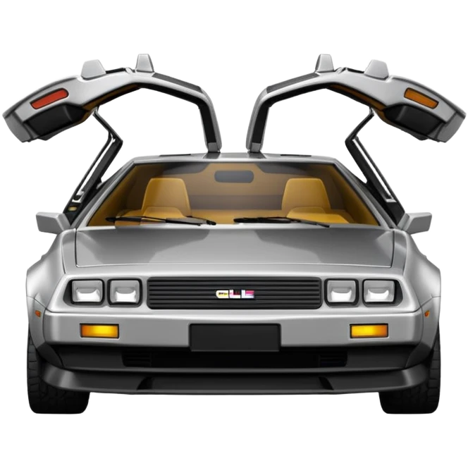 DeLorean DMC-12 emoji