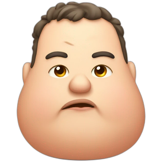 Fat tired emoji