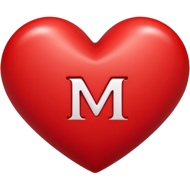 داخلشه mیه قلب که حرف emoji