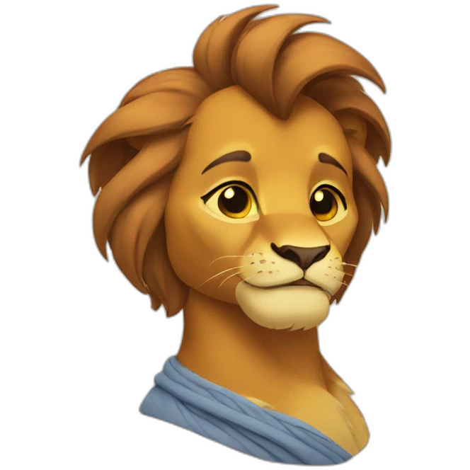 Simba  emoji