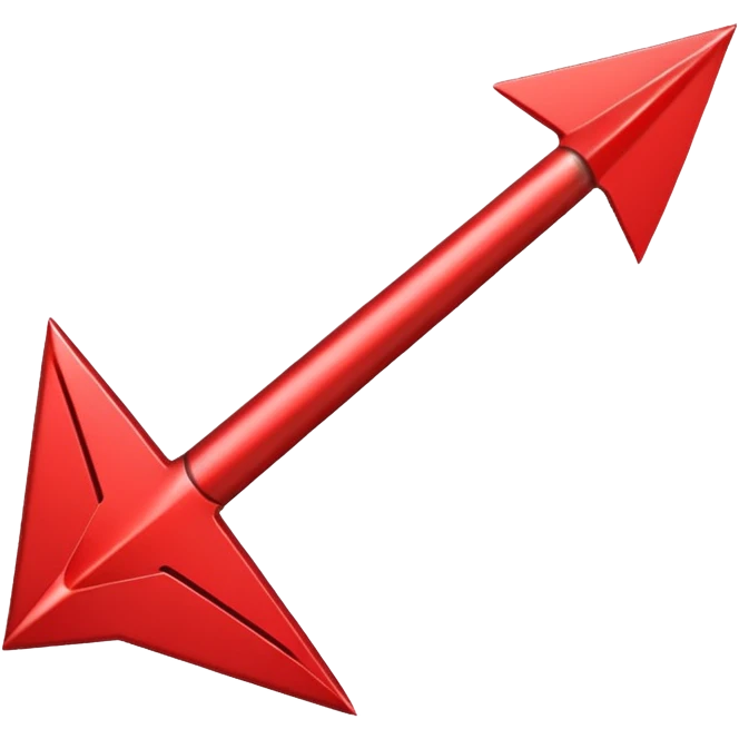 red arrow emoji