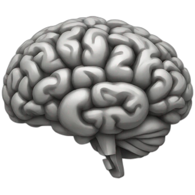 chained brain emoji