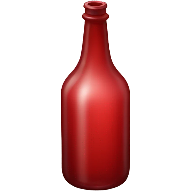 red bottle emoji