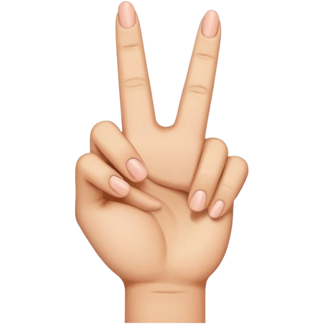 Middle finger emoji