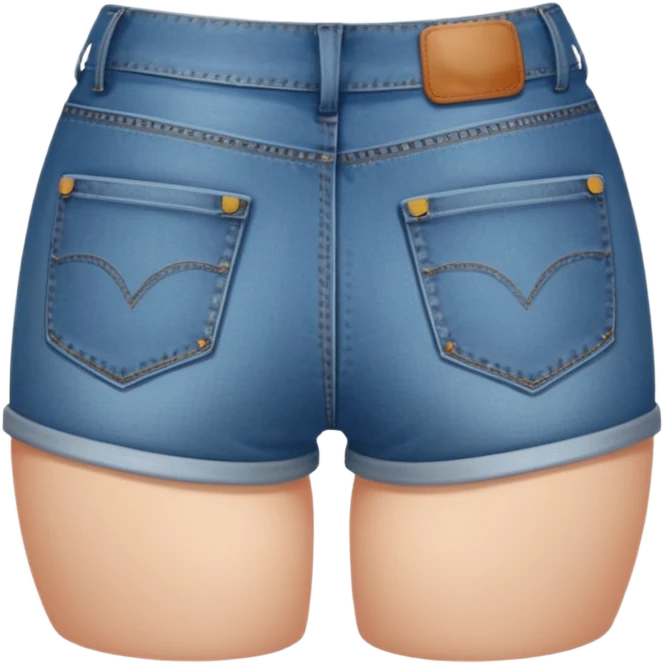 Girl butt emoji