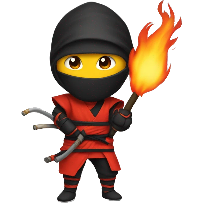 fire ninja emoji