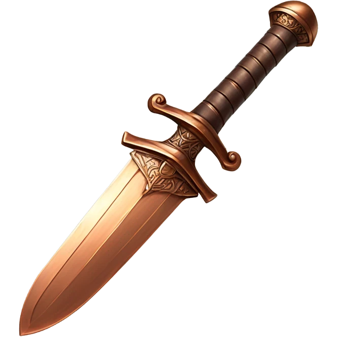 Copper sword emoji