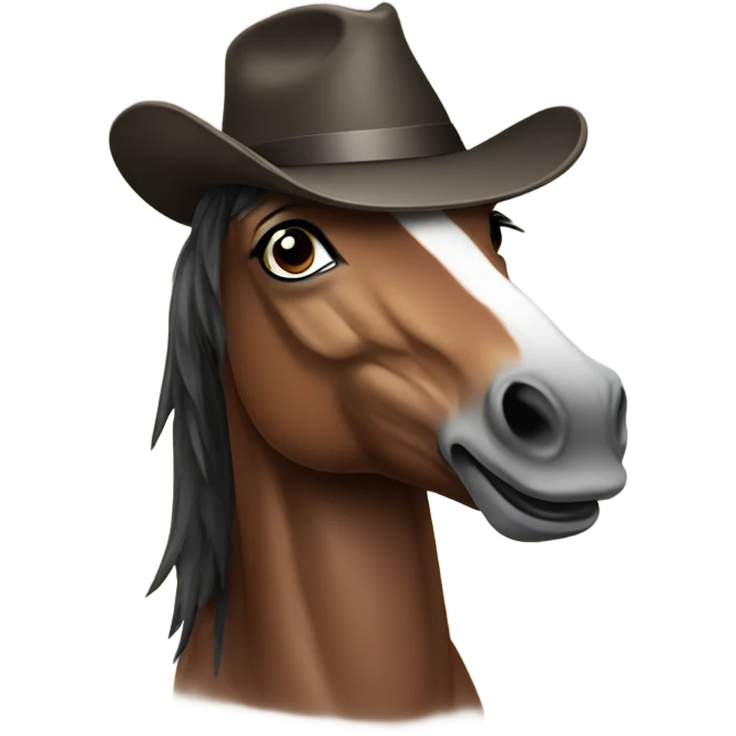 Horse With Hat emoji