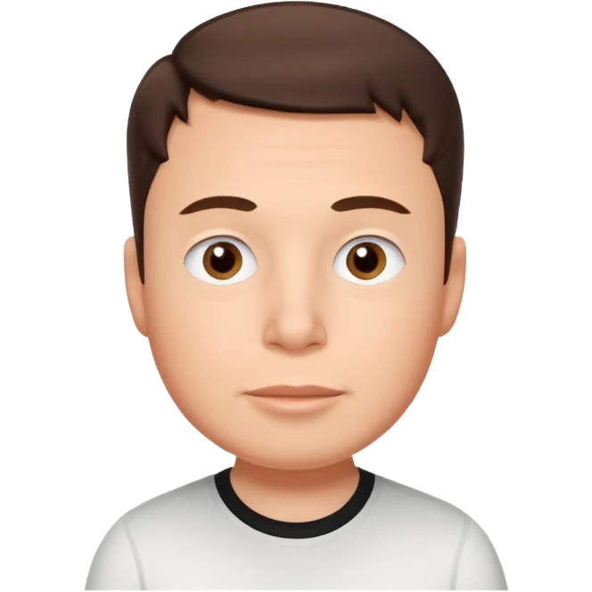 Elon musk in wimpy kid style emoji