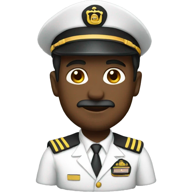 boat captain emoji