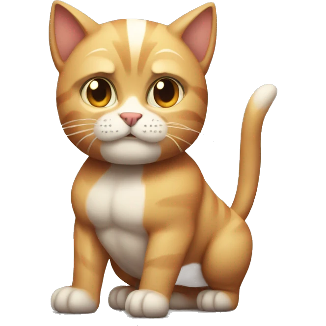 Muscle Cat emoji