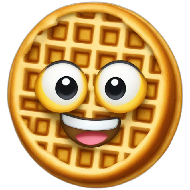 Buble waffle emoji