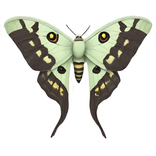 Lunar moth  emoji