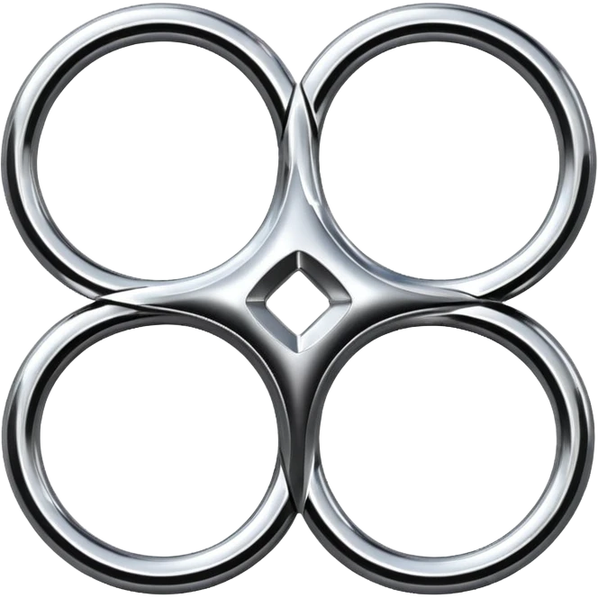 Audi 4 Ringe logo emoji