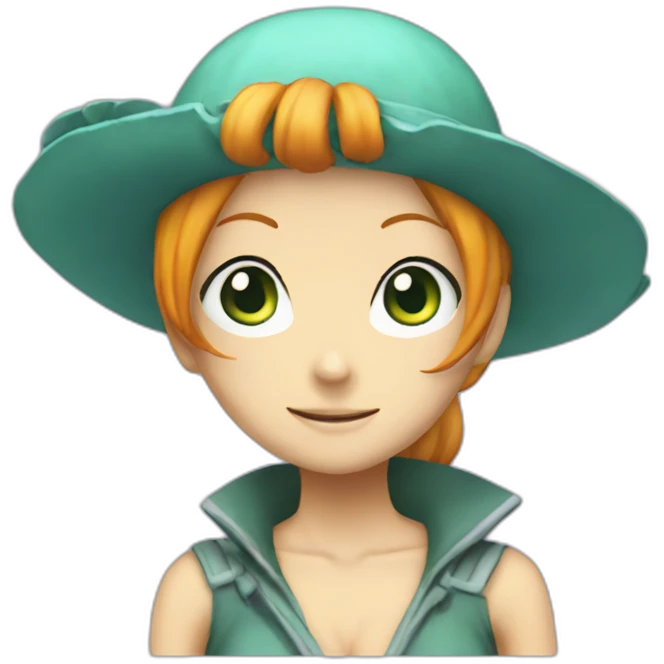 One Piece nami emoji
