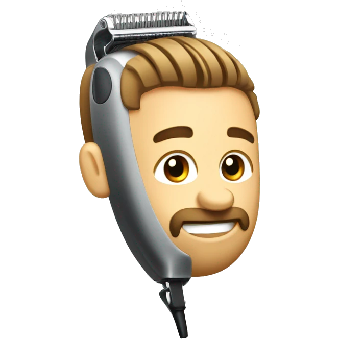 Hair clippers emoji