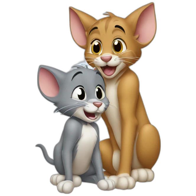 Tom and Jerry emoji
