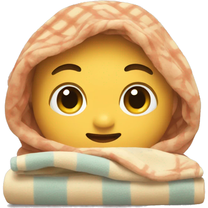 cute blanket emoji