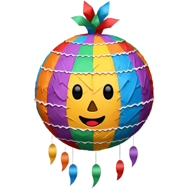 round piñata emoji