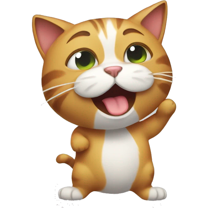 Cat throwing up  emoji