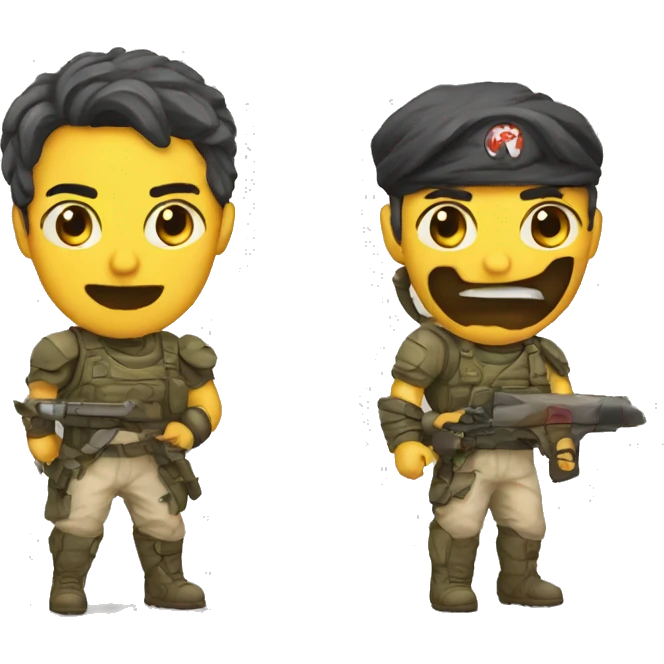 versus war emoji
