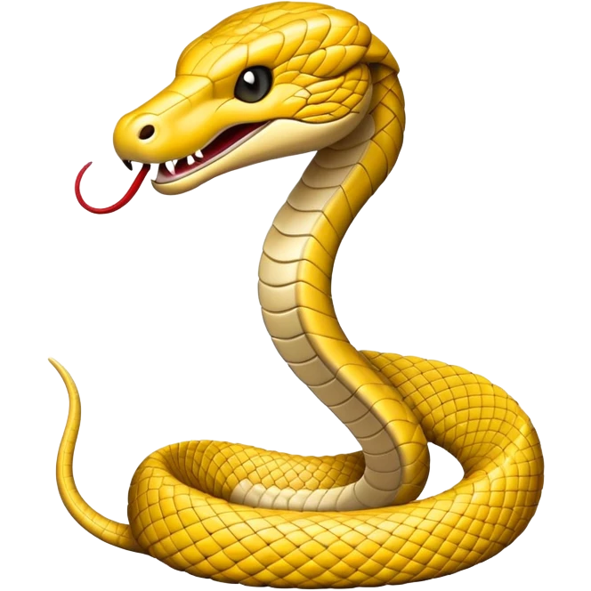 coiled cobra emoji
