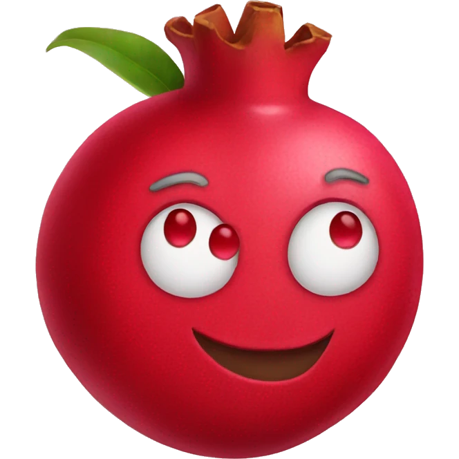 Pomegranate emoji