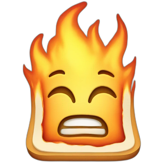 iphone burning emoji