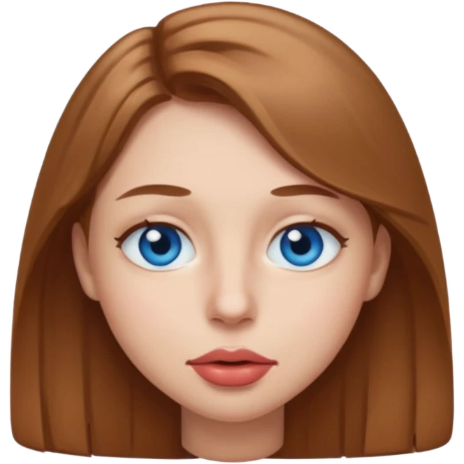 Lip bite emoji