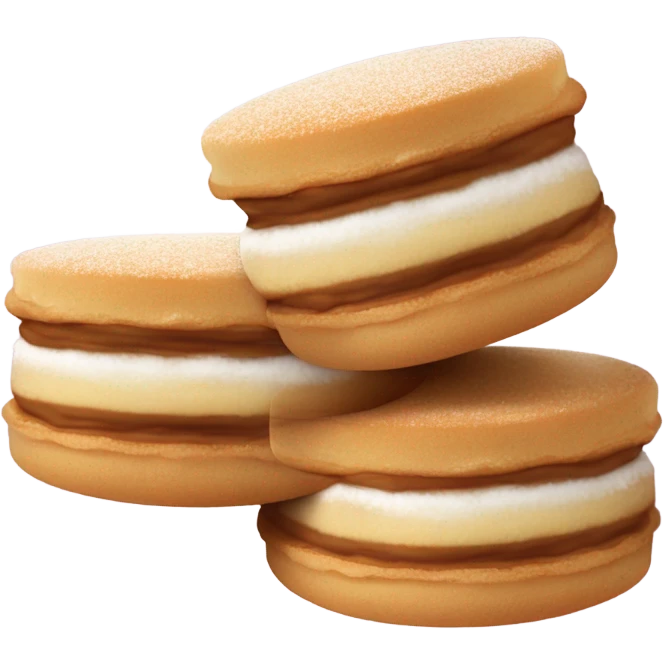 Alfajor de maicena emoji