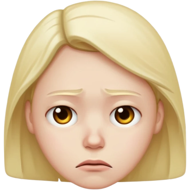 😐😔 emoji