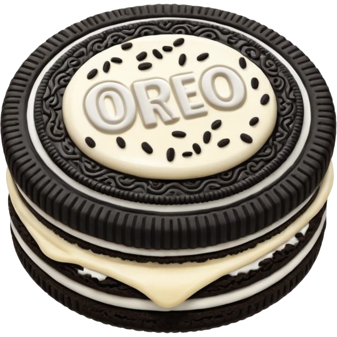 oreo face emoji
