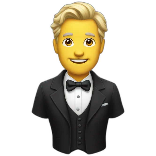 Gentleman emoji