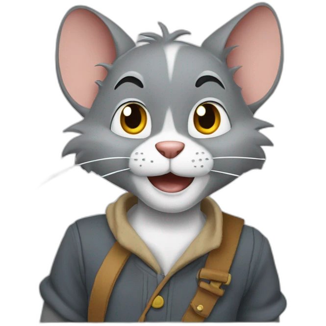 tom-and-jerry emoji