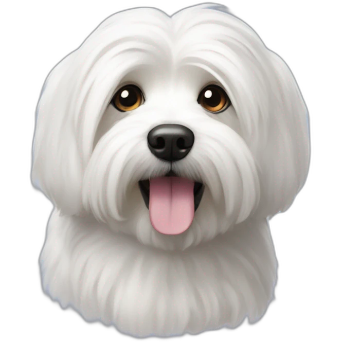 Coton de tulear emoji