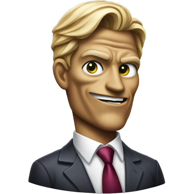 two face harvey dent emoji