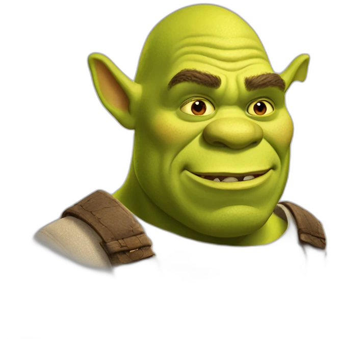 Shrek the ogre emoji