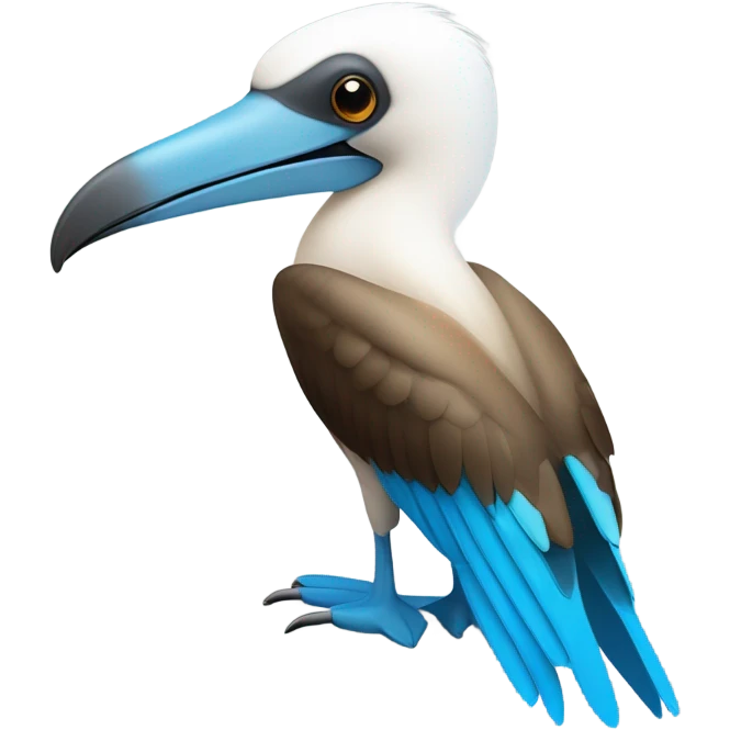 Blue-footed booby emoji
