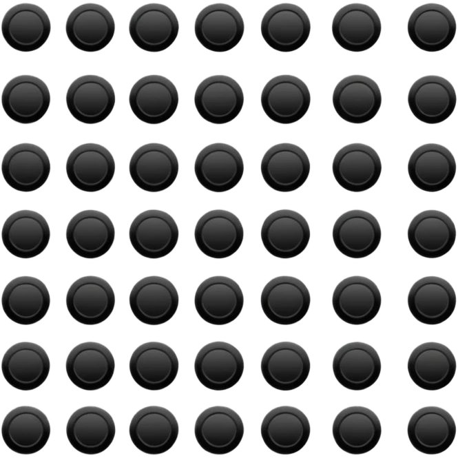 Black circle emoji