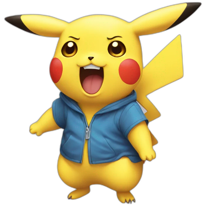 Pikachu-in-Cry emoji