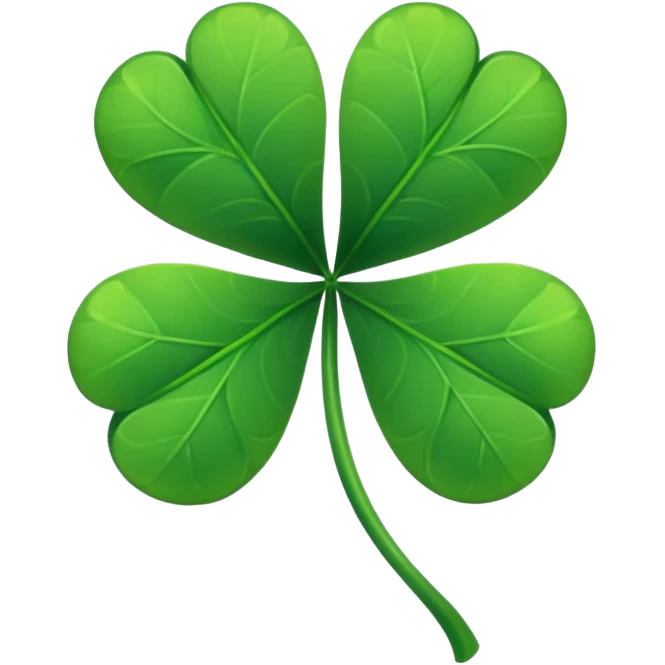 3 leaf clover emoji