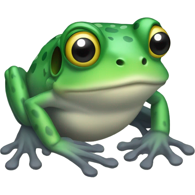 frog with zylinder emoji