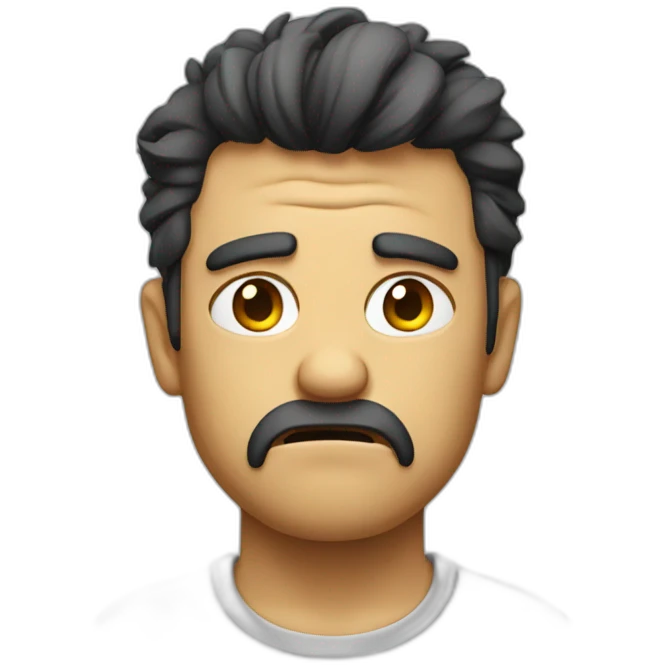 Pissed off emoji