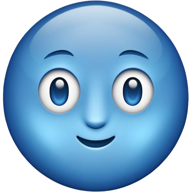 Blue tick emoji