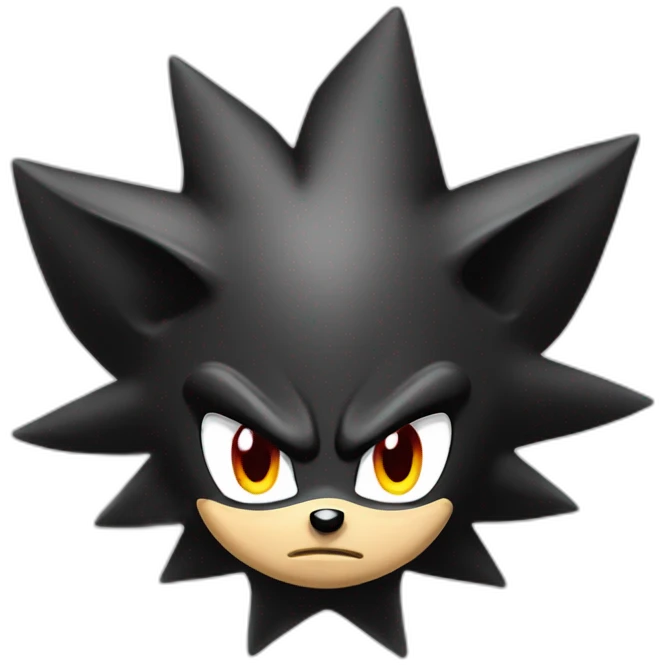 Shadow the hedgehog emoji