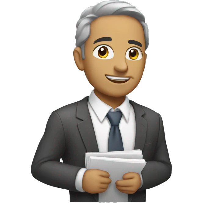 arcón con documentos emoji