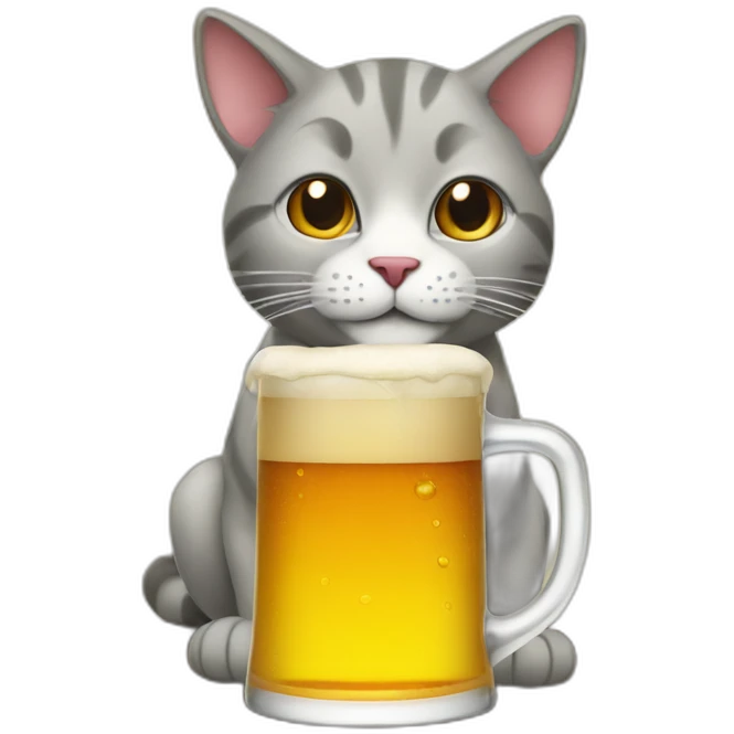 cat-drink-beer emoji